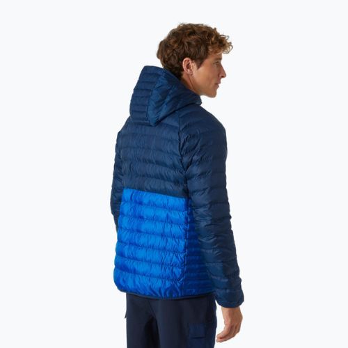 Чоловічий пуховик Helly Hansen Banff Hooded Insulator з капюшоном кобальт 2.0