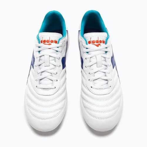 Чоловічі футбольні бутси Diadora Brasil GR LT+ MPH білі/сині