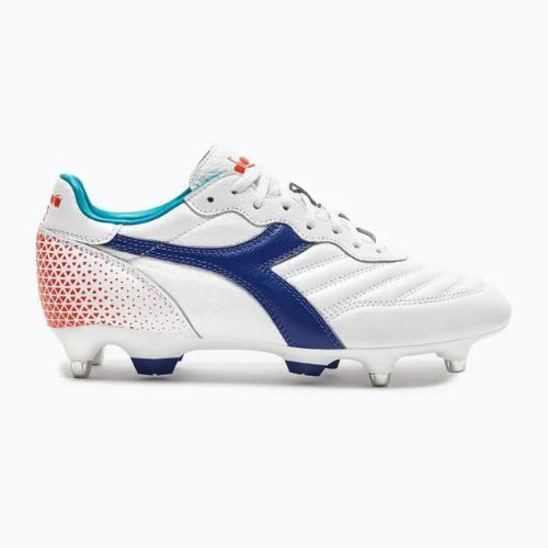 Чоловічі футбольні бутси Diadora Brasil GR LT+ MPH білі/сині
