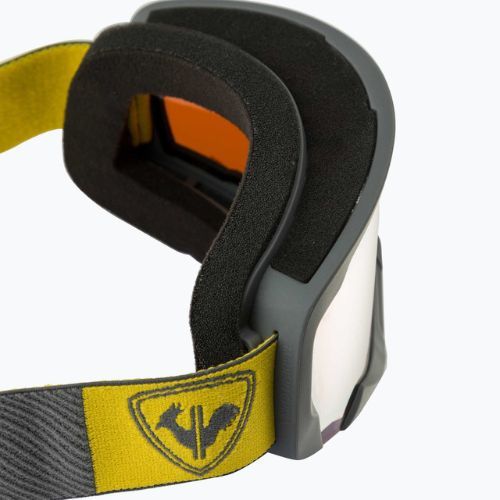 Гірськолижні окуляри Rossignol Spiral Mirror сіро-помаранчево-сріблясті дзеркальні