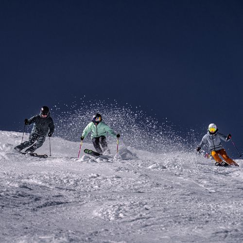 Гірські лижі Völkl Deacon 72 Master + XCOMP 16 GW темно-сині/рожеві