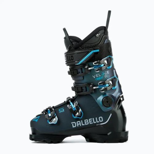 Жіночі гірськолижні черевики Dalbello Veloce 85 W GW чорні/опалово-зелені
