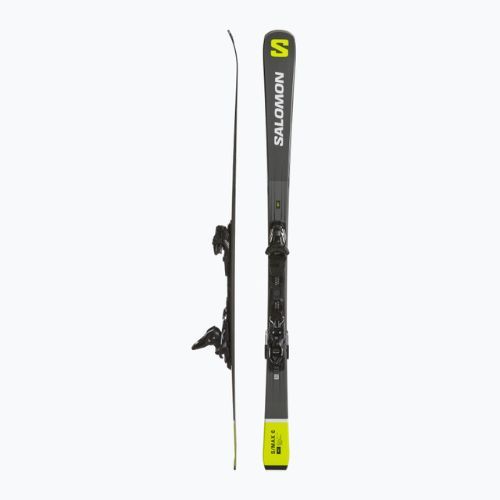 Гірські лижі Salomon S/Max 6 + M10 GW L80 castelrock/безпечний жовтий/білий