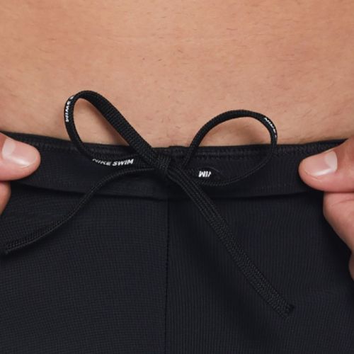 Чоловічі квадратні плавальні боксери з логотипом Nike чорні