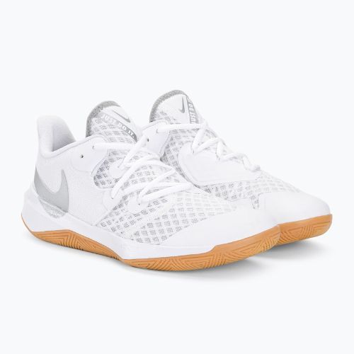 Волейбольні кросівки Nike Zoom Hyperspeed Court SE білі / срібляста гума