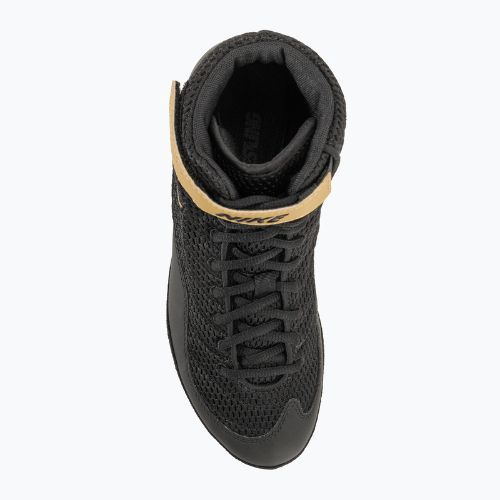 Чоловічі борцівські кросівки Nike Inflict 3 Limited Edition black/vegas gold