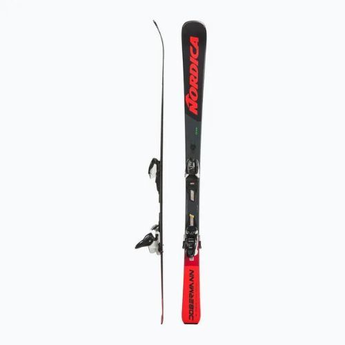 Лижі гірські дитячі Nordica Doberman Combi Pro S + J7.0 FDT black/red