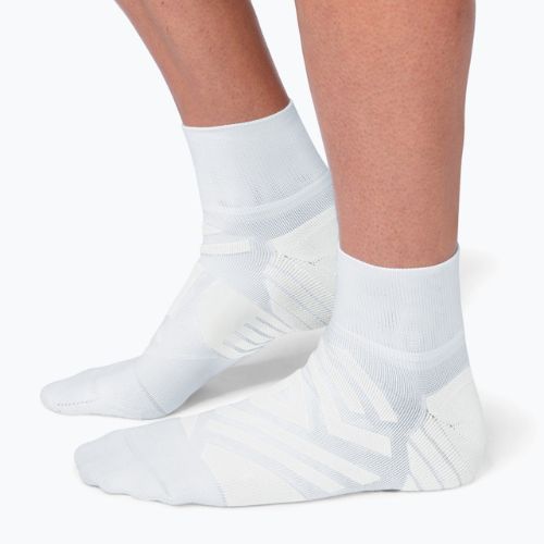 Шкарпетки для бігу чоловічі On Running Performance Mid white/ivory