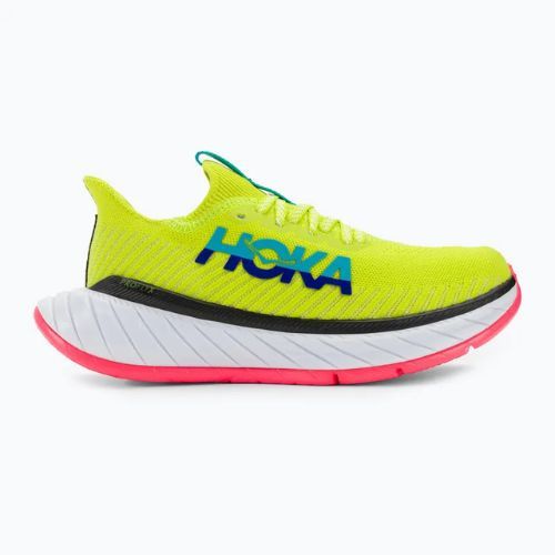 Кросівки бігові жіночі HOKA Carbon X 3 evening primrose/scuba blue
