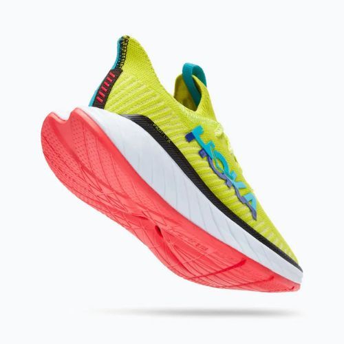 Кросівки бігові жіночі HOKA Carbon X 3 evening primrose/scuba blue