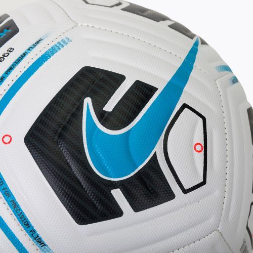 М'яч футбольний Nike Academy Team white/black/lt blue fury розмір 3