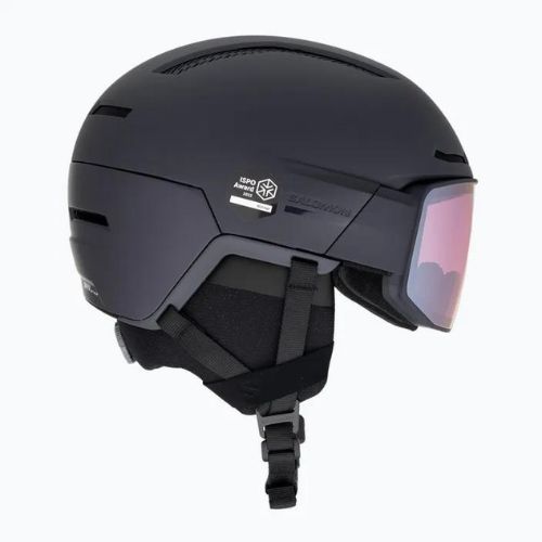 Шолом гірськолижний Salomon Driver Prime Sigma Plus S2/S3 night shade/silver pink/sky blue