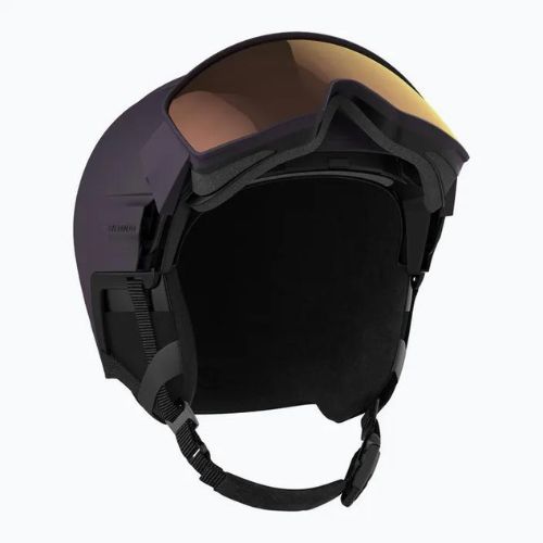 Шолом гірськолижний Salomon Driver Prime Sigma Plus S2/S3 night shade/silver pink/sky blue