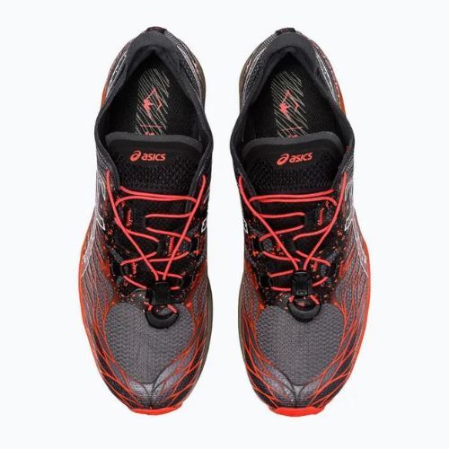 Кросівки чоловічі ASICS Fujispeed black/cherry tomato