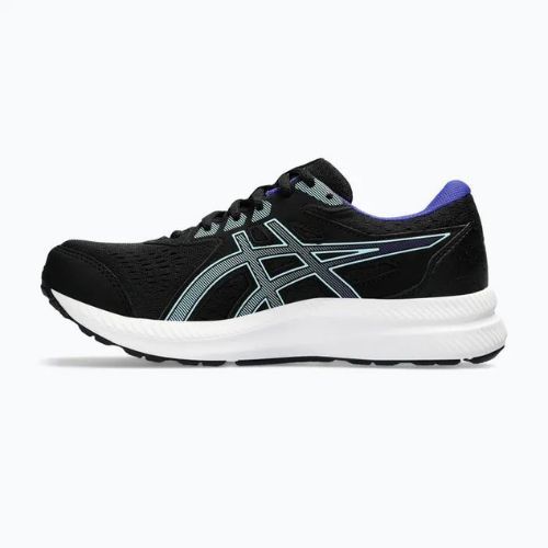 Кросівки бігові жіночі ASICS Gel-Contend 8 black/aquarium