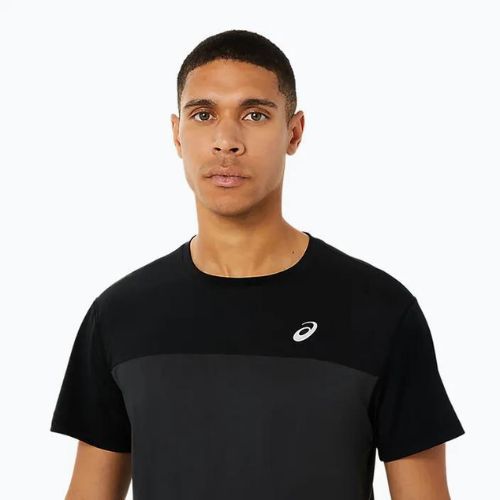 Футболка для бігу чоловіча ASICS Race Top performance black/graphite grey