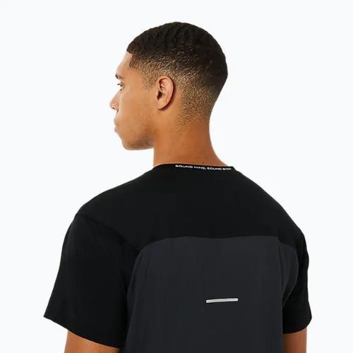 Футболка для бігу чоловіча ASICS Race Top performance black/graphite grey