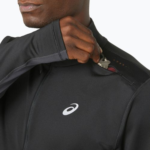 Кофта для бігу чоловіча ASICS Winter Run 1/2 Mid Layer performance black/graphite grey