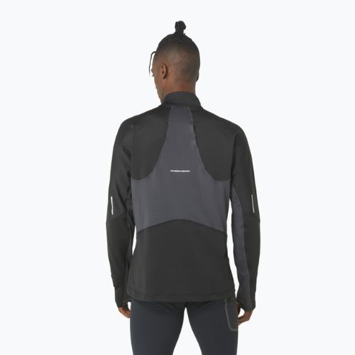 Кофта для бігу чоловіча ASICS Winter Run 1/2 Mid Layer performance black/graphite grey