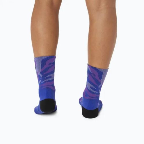 Шкарпетки для бігу ASICS Color Camo Run Crew eggplant/blue violet/cyber grape
