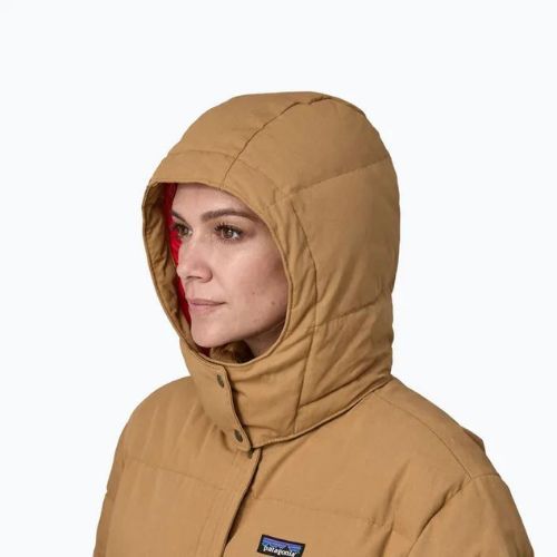 Пуховик жіночий Patagonia Cotton Down Parka nest brown