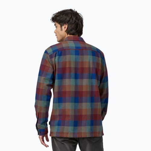 Сорочка чоловіча Patagonia Organic Cotton MW Fjord Flannel guides/superior blue