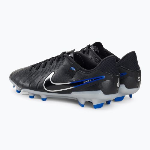 Футбольні бутси Nike Tiempo Legend 10 Academy MG black/chrome/hyper real