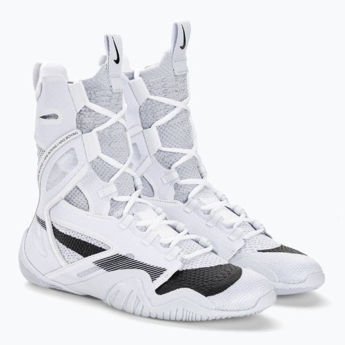 Кросівки боксерські Nike Hyperko 2 white/black/football grey