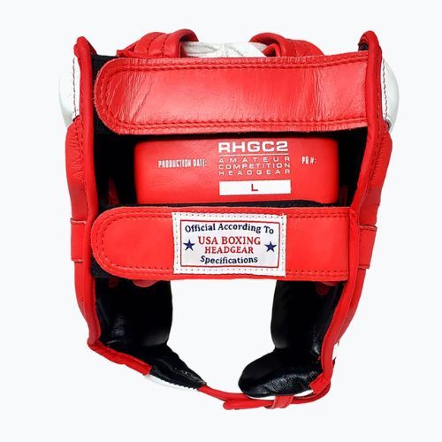 Шолом боксерський Rival Amateur Competition Headgear red/white