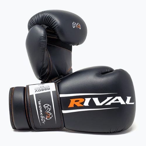 Рукавиці боксерські Rival Workout Sparring 2.0 black