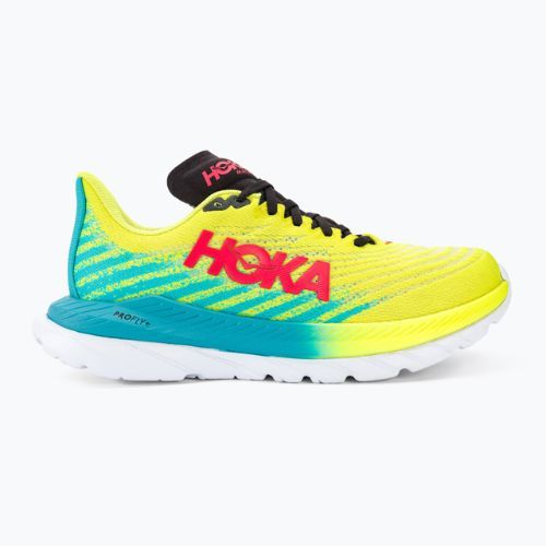 Кросівки для бігу чоловічі HOKA Mach 5 evening primrose/scuba blue