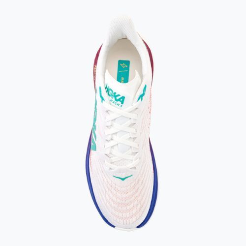 Кросівки для бігу чоловічі HOKA Mach 5 white/flame
