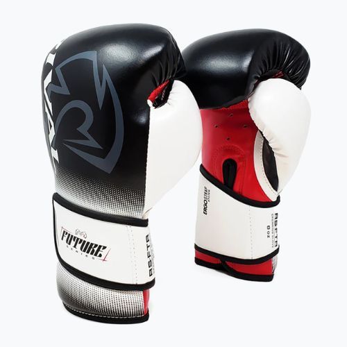 Рукавиці боксерські Rival RS-FTR Future Sparring black/white/red