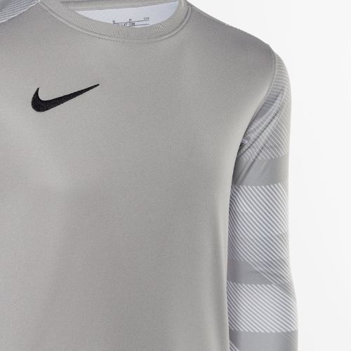 Футболка воротарська дитяча Nike Dri-FIT Park IV гoalkeeper pewter гrey/white/black