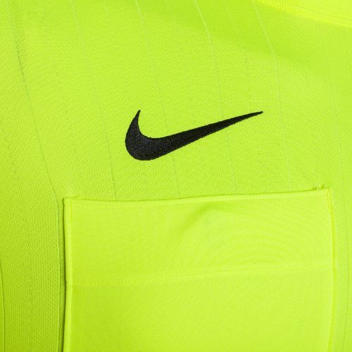 Лонгслів футбольний чоловічий Nike Dri-FIT Referee II volt/black