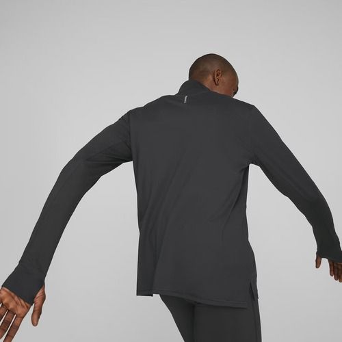 Кофта для бігу чоловіча PUMA Run Favorite 1/4 Zip black