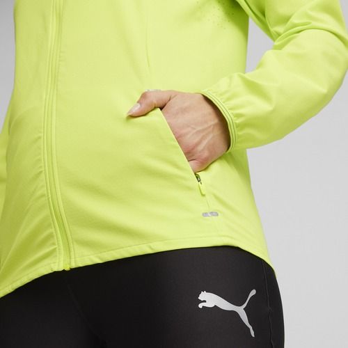 Куртка для бігу жіноча PUMA Run Elite Ultraweave lime pow