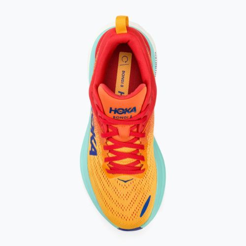 Кросівкі для бігу чоловічі HOKA Bondi 8 cerise/cloudless