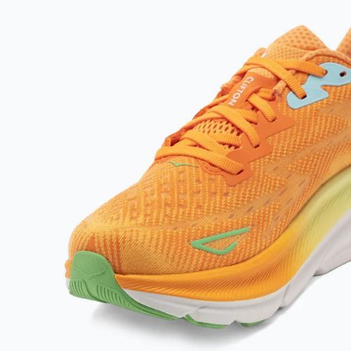 Кросівкі для бігу чоловічі HOKA Clifton 9 solar flare/sherbet