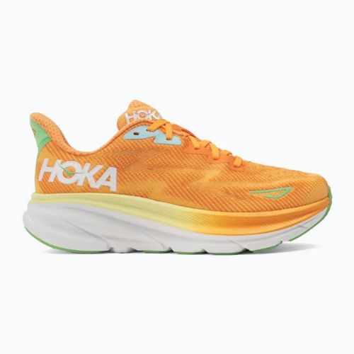 Кросівкі для бігу чоловічі HOKA Clifton 9 solar flare/sherbet