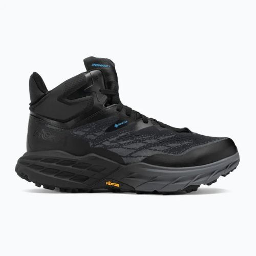 Кросівкі для бігу чоловічі HOKA Speedgoat 5 Mid GTX black/black