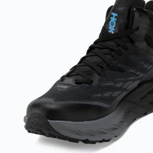 Кросівкі для бігу чоловічі HOKA Speedgoat 5 Mid GTX black/black