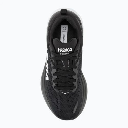 Кросівкі для бігу жіночі HOKA Bondi 8 black/white