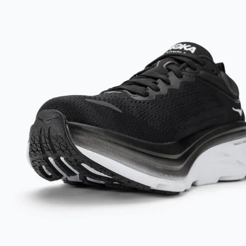Кросівкі для бігу жіночі HOKA Bondi 8 black/white