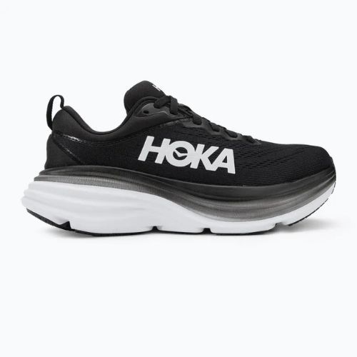 Кросівкі для бігу жіночі HOKA Bondi 8 black/white