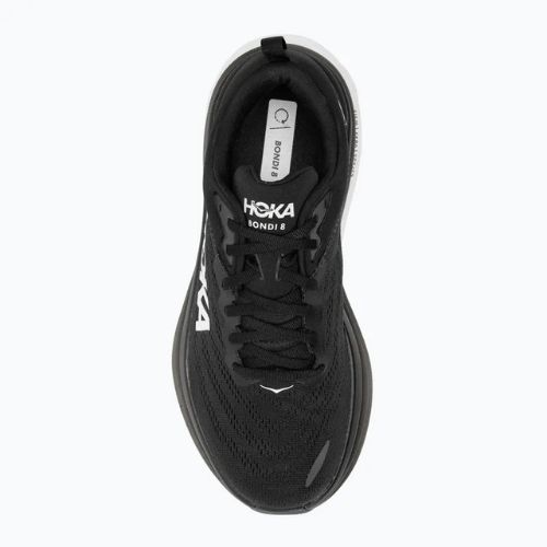 Кросівкі для бігу чоловічі HOKA Bondi 8 Wide black/white