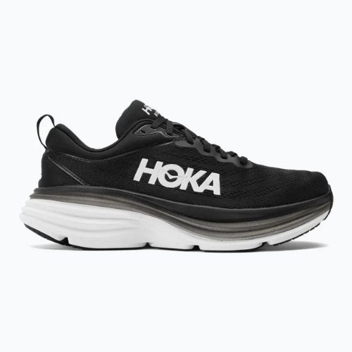 Кросівкі для бігу чоловічі HOKA Bondi 8 Wide black/white