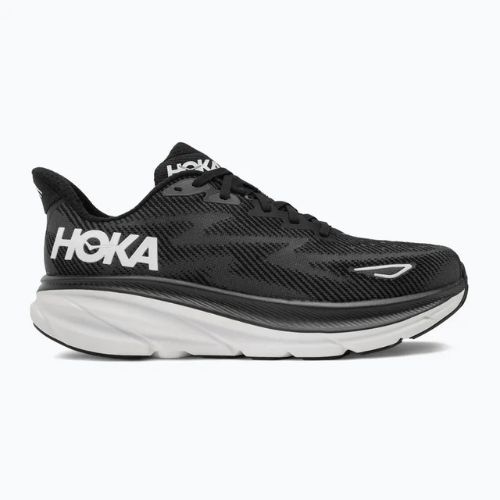 Чоловічі кросівки HOKA Clifton 9 Wide чорний/білий