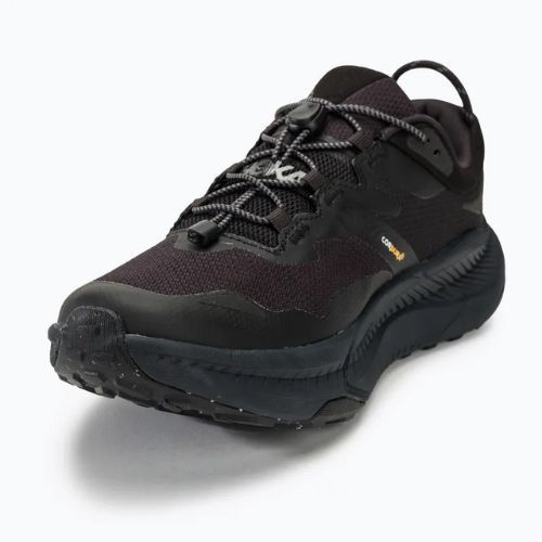 Кросівкі для бігу чоловічі HOKA Transport GTX black/black