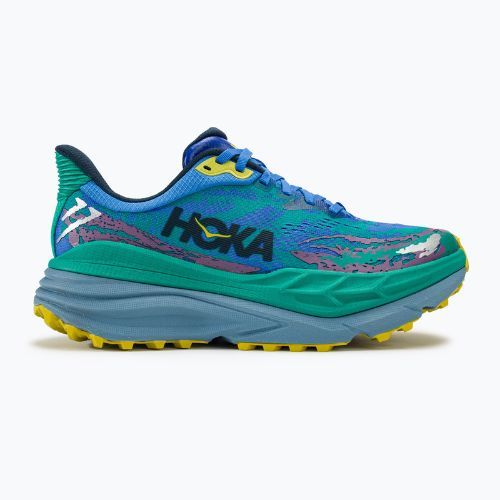 Кросівкі для бігу чоловічі HOKA Stinson 7 virtual blue/tech green